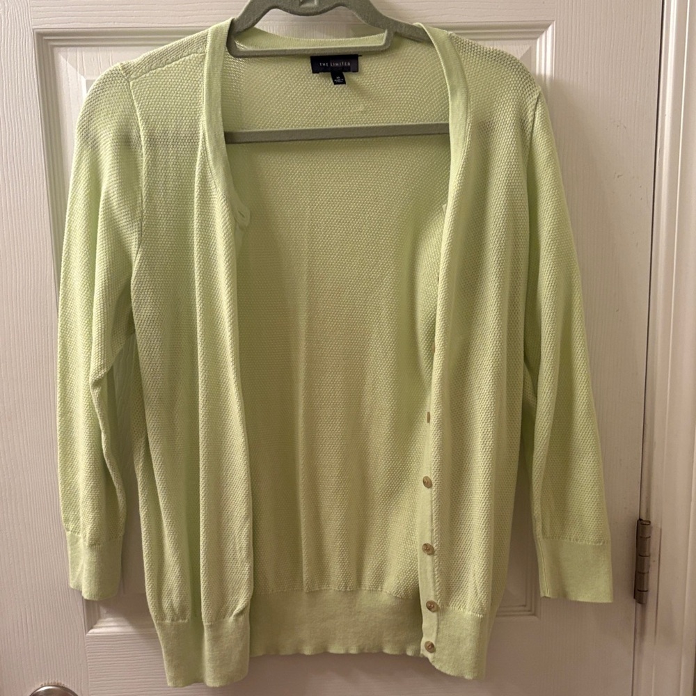 The Limited Pastel Green Women's Cardigan